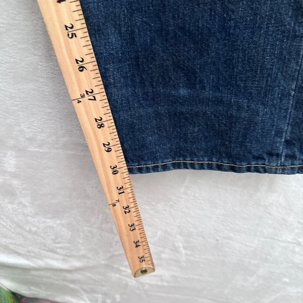 Polo by Ralph Lauren Men’s Slim Straight Jeans - Dark Blue Denim - Picture 6 of 13